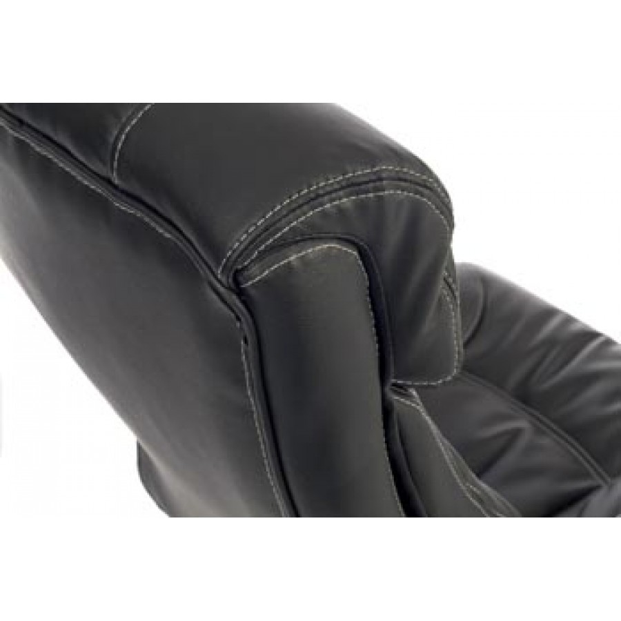 Siesta Black Leather Executive Chair